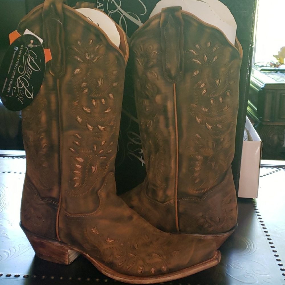 Dan Post cut out boots nib sz. 7